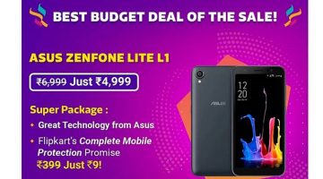 Flipkart Big Shopping Days Sale: Offers on Asus ZenFone